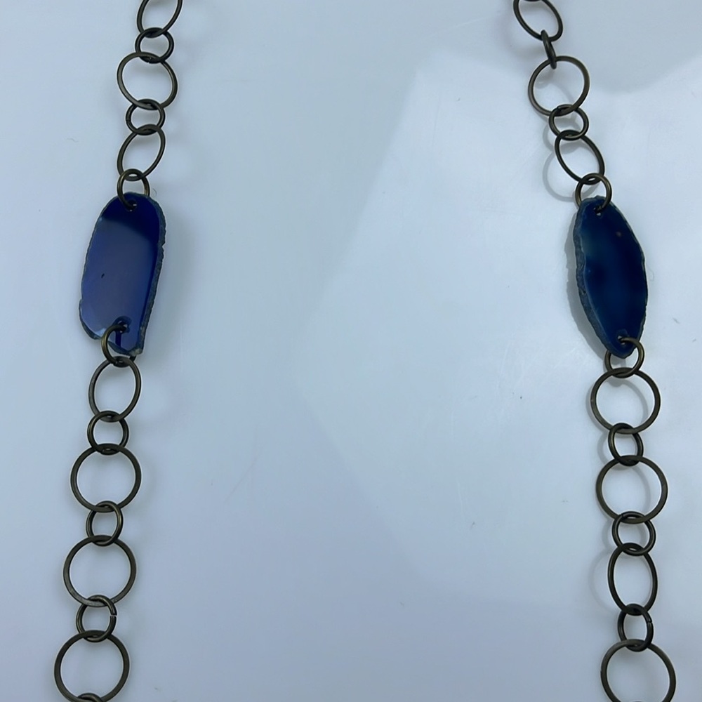 Beautiful Long Statement Piece Necklace N260-69 - image 4